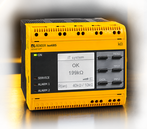 Monitor de aislamiento Bender ISOMETER iso685