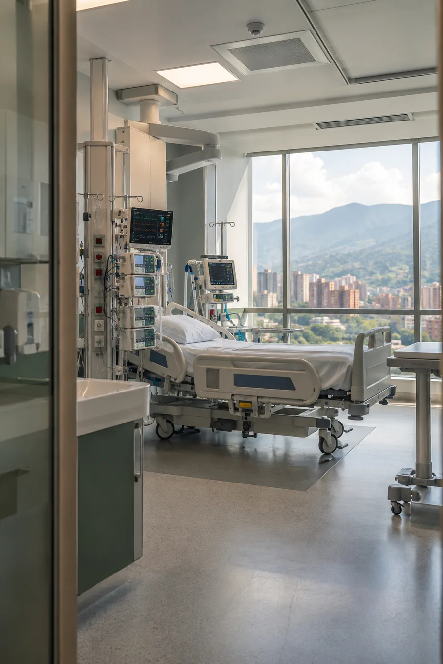 Área hospitalaria con necesidades de continuidad eléctrica
