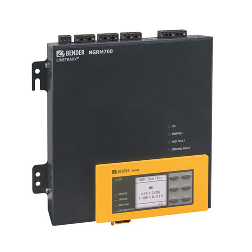 Monitor de la resistencia de puesta a tierra del neutro (NGR)